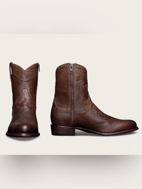 EUC Tecovas The Dean Cafe Goat Cowboy Boots